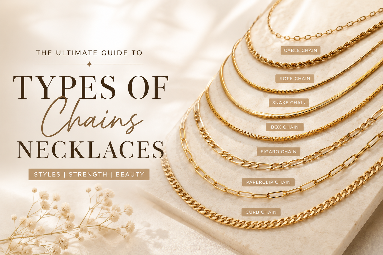 Types of Silver Chains: Most Classic & Most-Loved Chain Styles