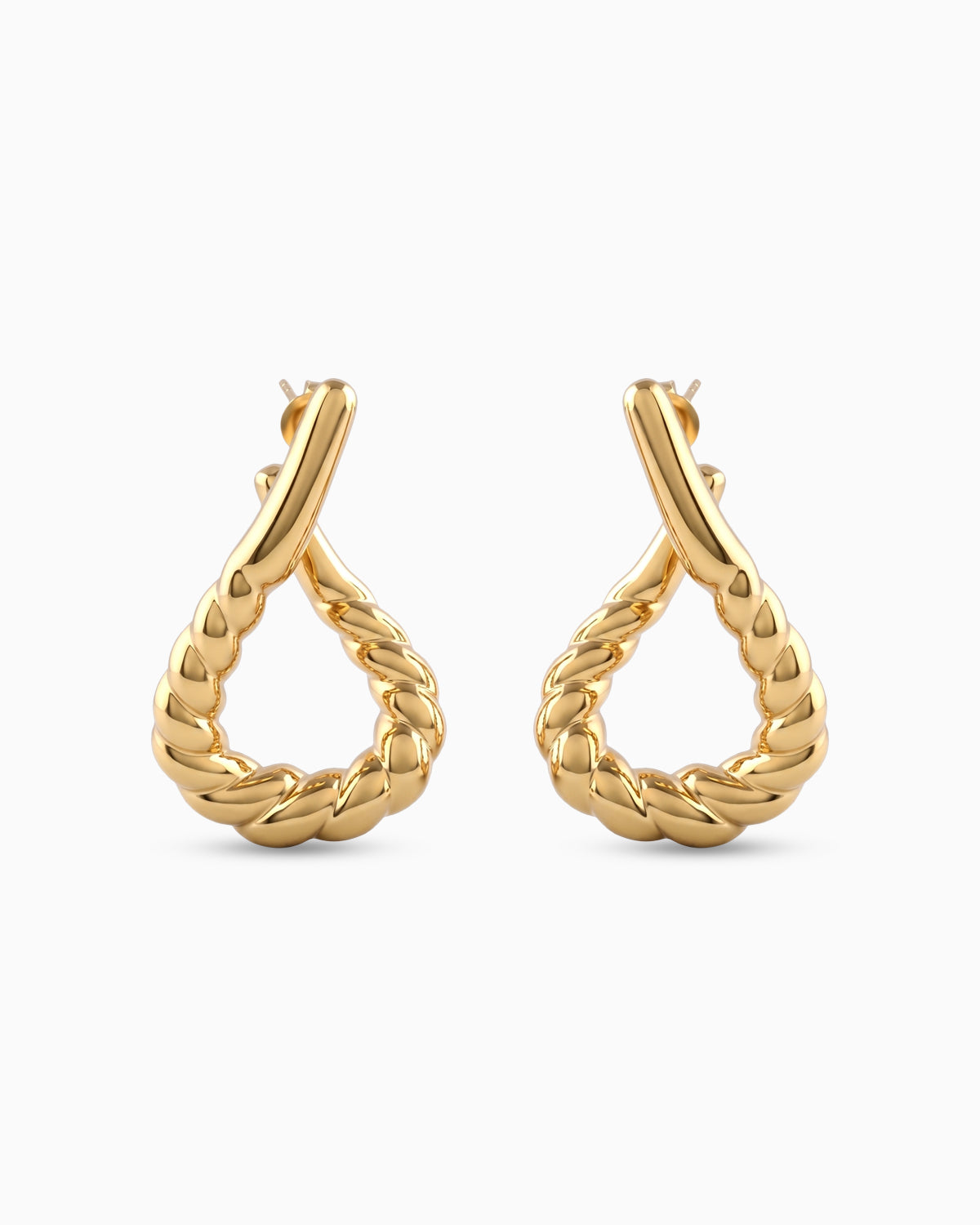 Tresse Hoop Earrings