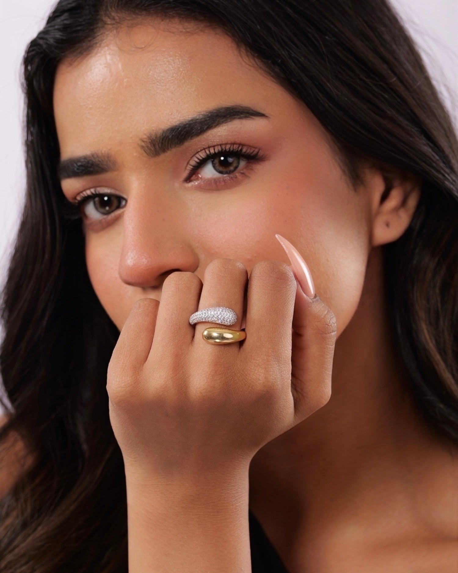 Solstice Dual Tone Ring
