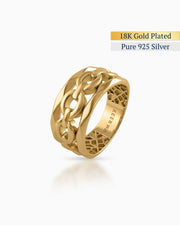 Chaîne Band Ring