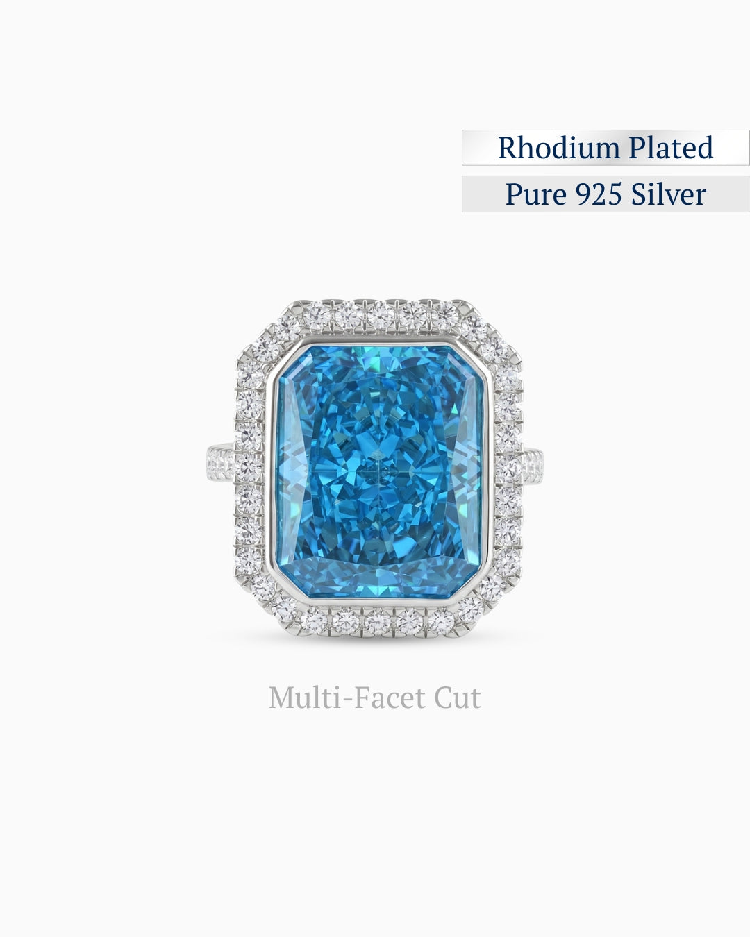 Lagoon Cocktail Ring | Paraiba