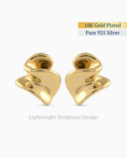 Dune Sculptural Stud Earrings