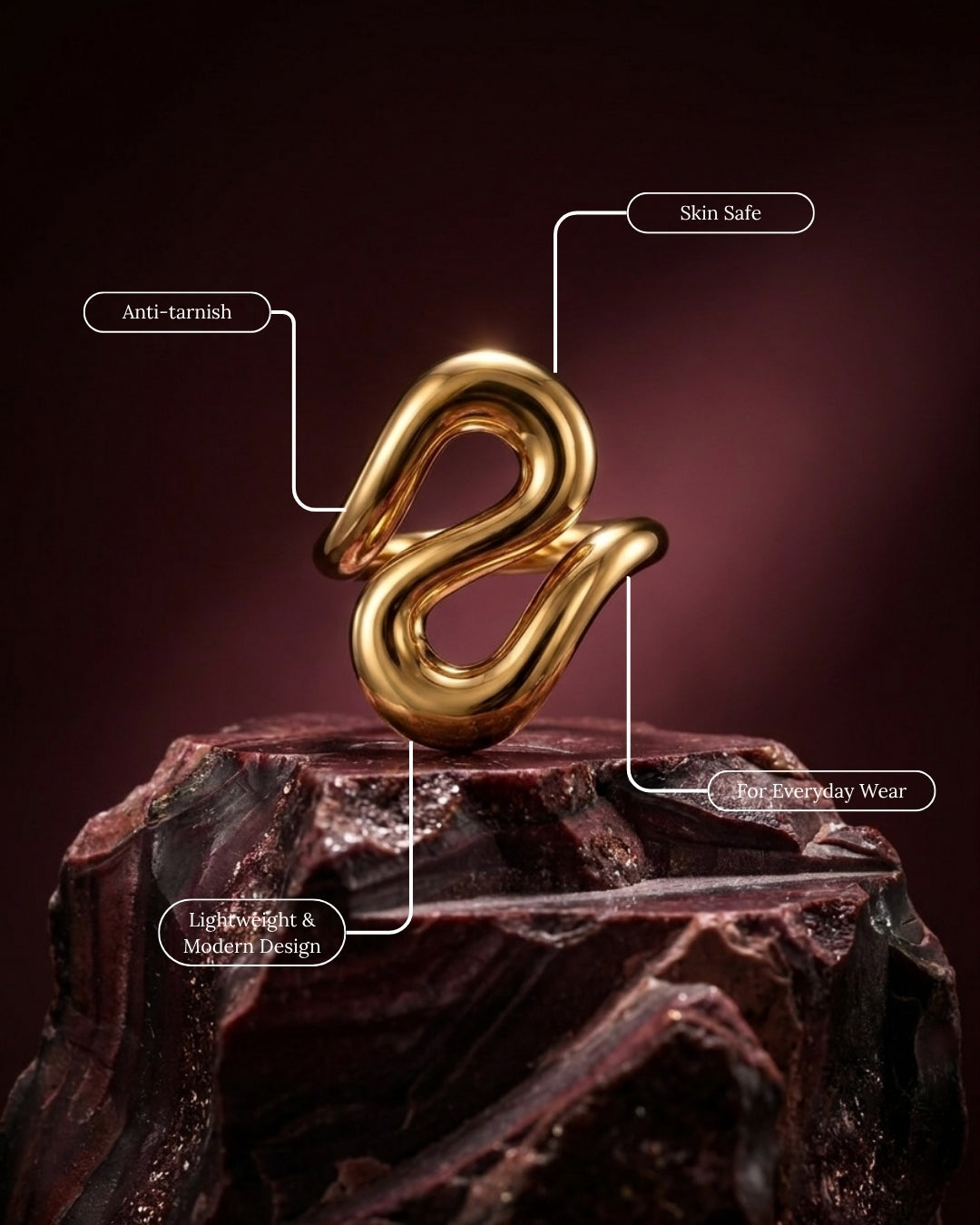 Figura Sculptural Ring