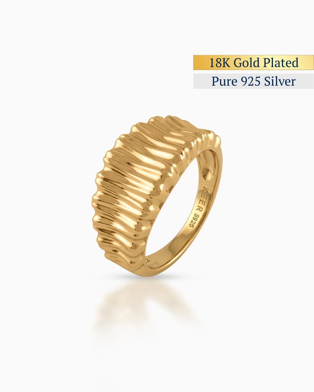 Dune Dome Ring