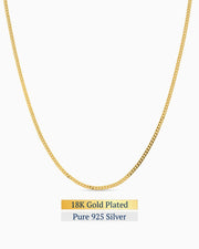 Edge Bold Necklace | 18K Gold Plated