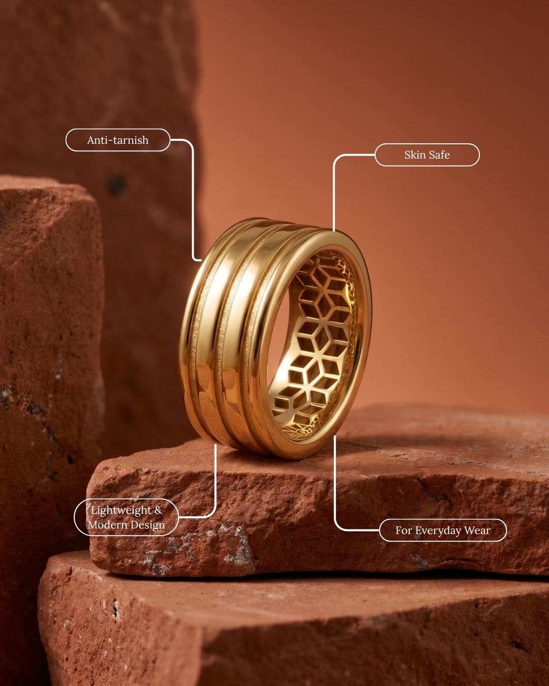Stratum Band Ring