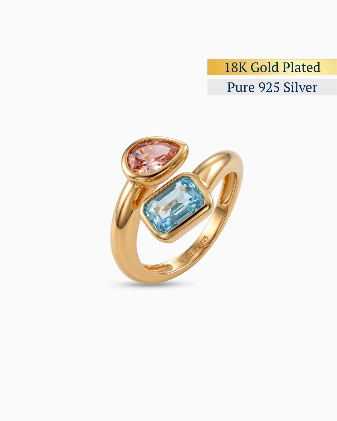 Marea Toi et Moi Ring