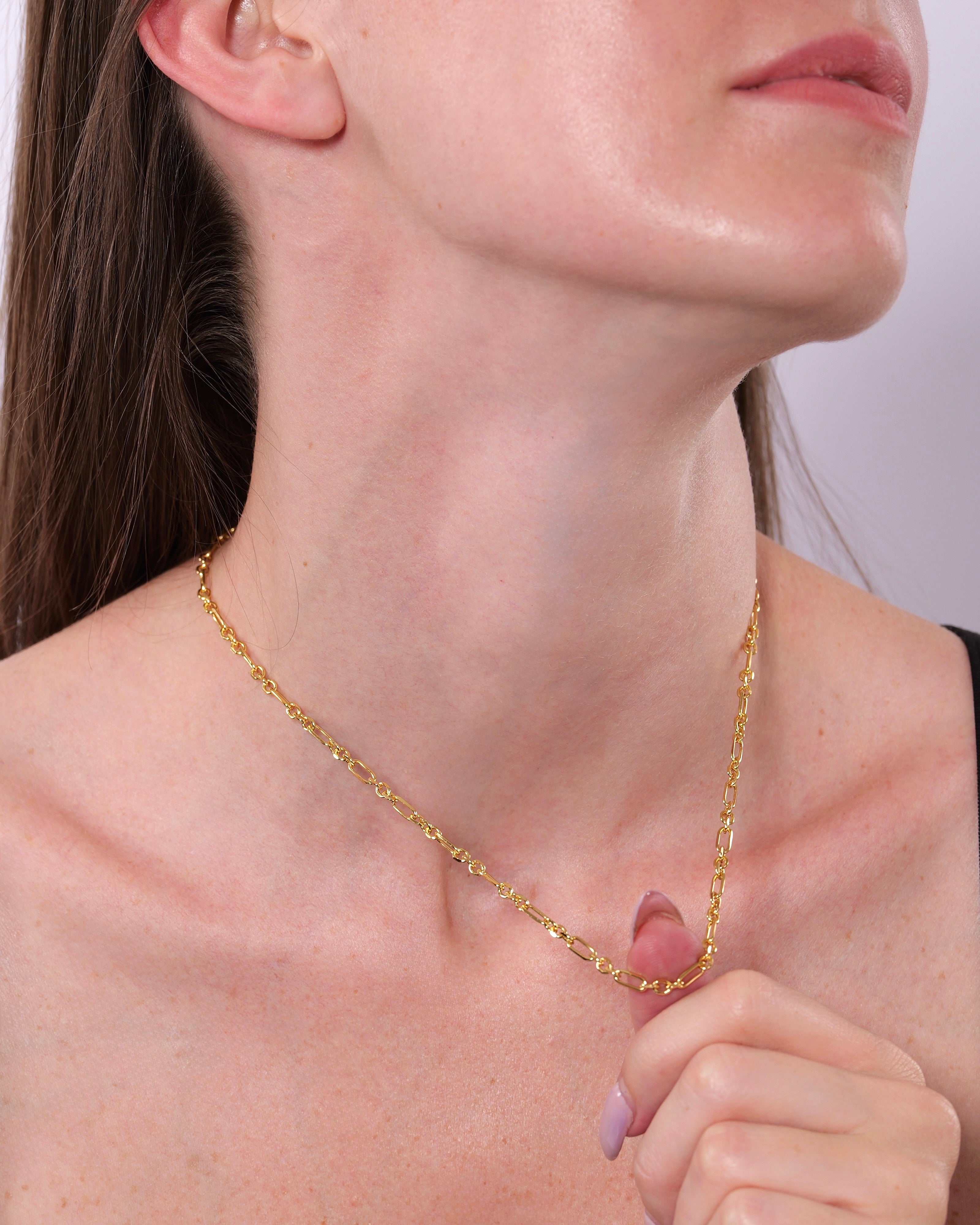Figaro Necklace | 18K Gold Plated