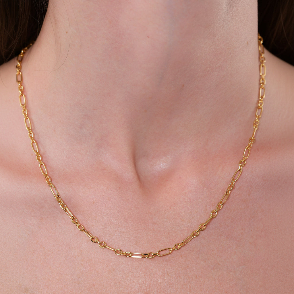 Figaro Necklace | 18K Gold Plated
