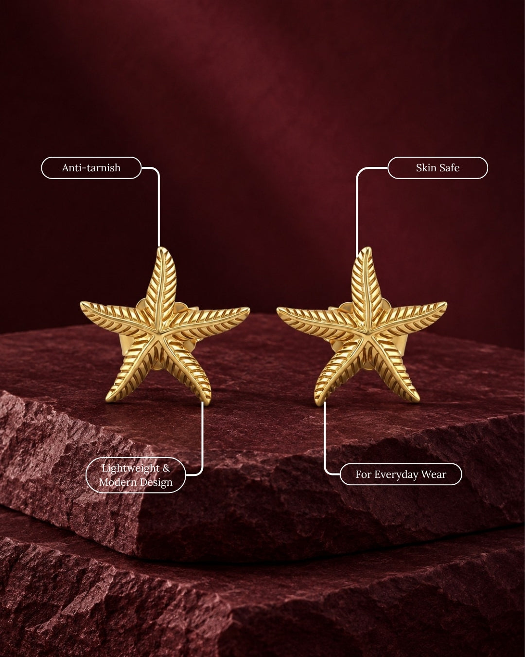 Aster Studs Earrings
