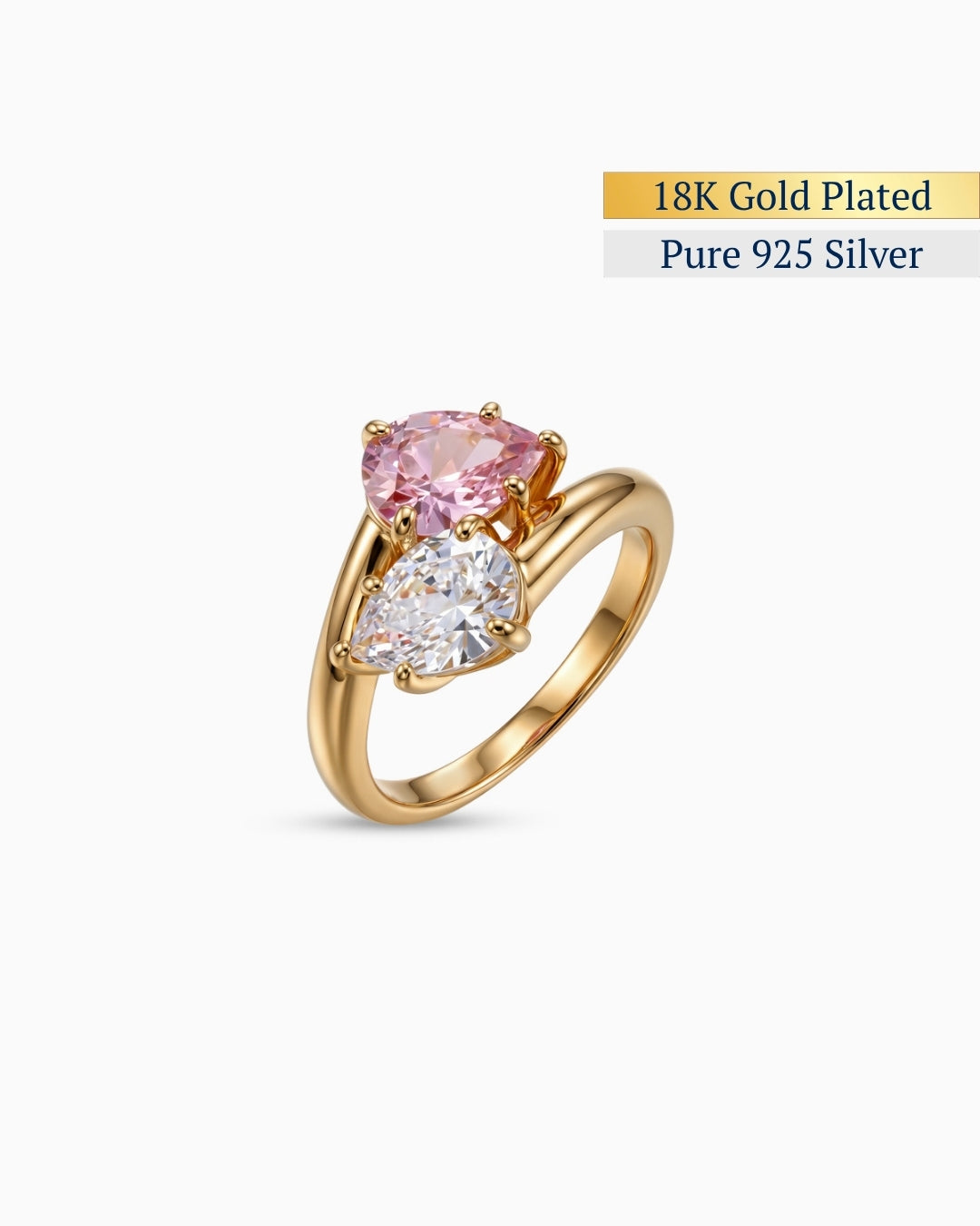 Sakura Toi et Moi Ring