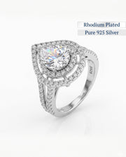Empress Double Halo Ring