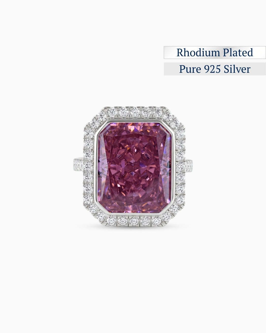 Blush Cocktail Ring | Pink Sapphire