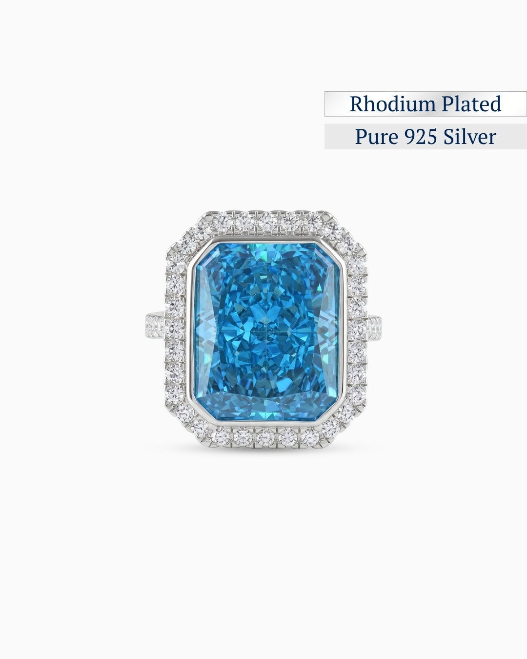 Lagoon Cocktail Ring | Paraiba