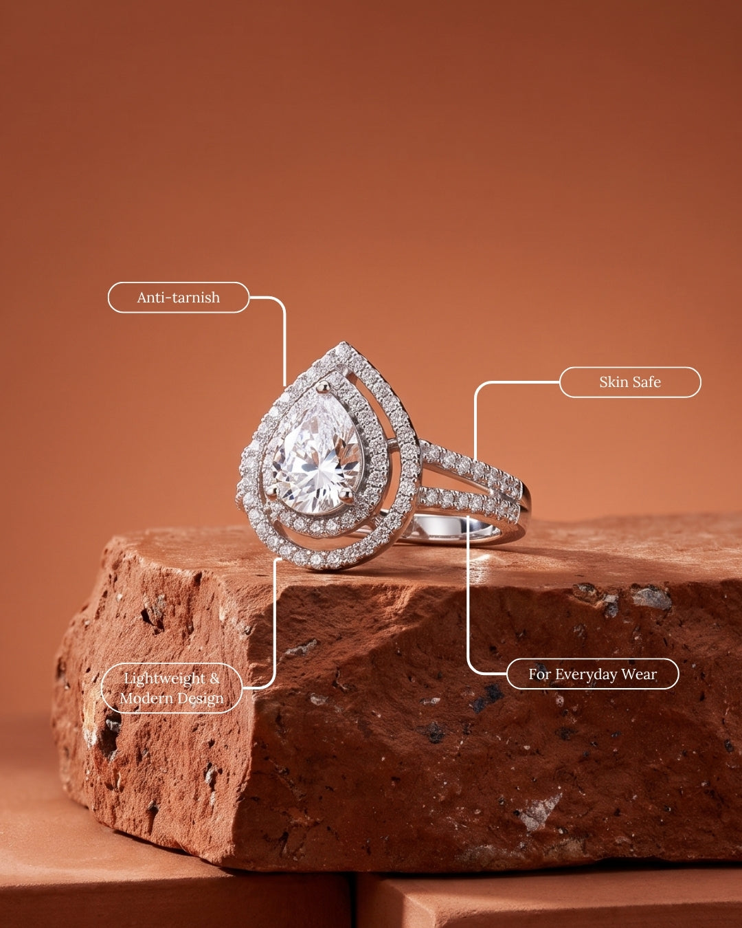 Empress Double Halo Ring