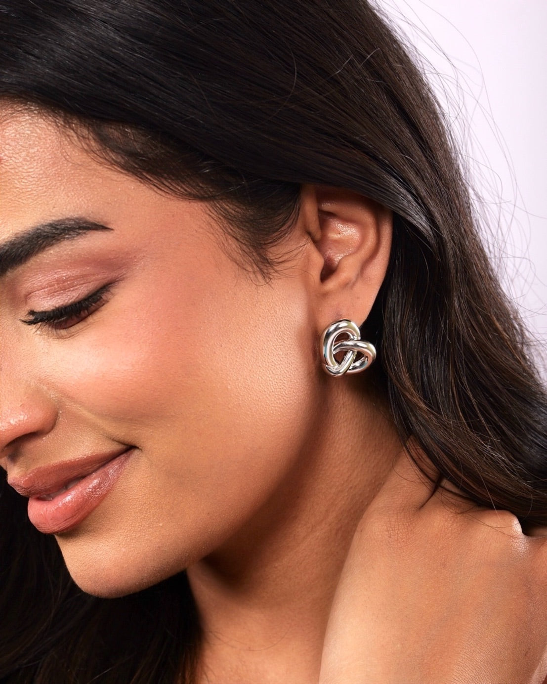 Nexus Knot Stud Earrings