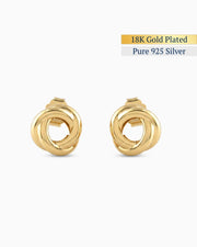 Interlace Studs Earrings