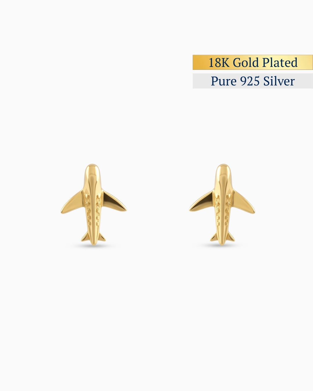 Jet Set Mini Studs  Earrings
