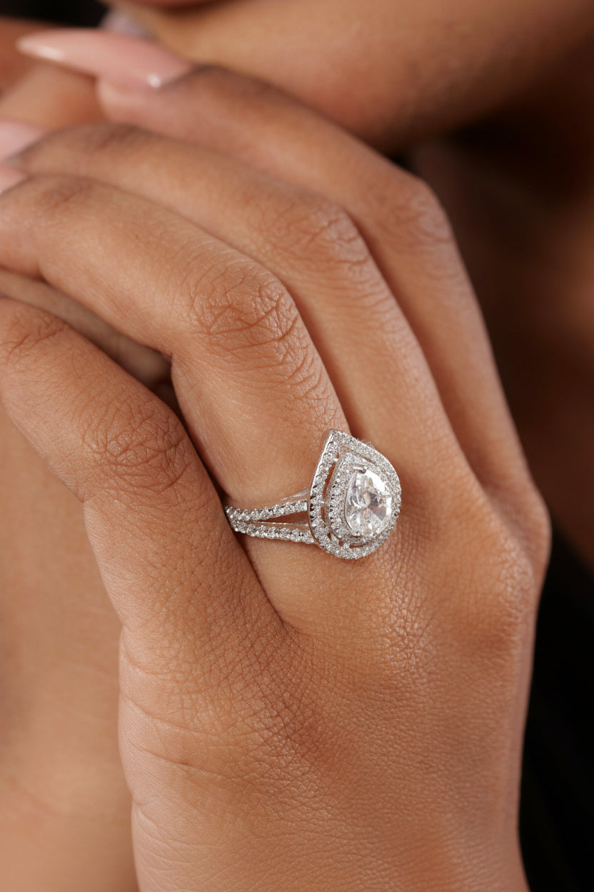 Empress Double Halo Ring
