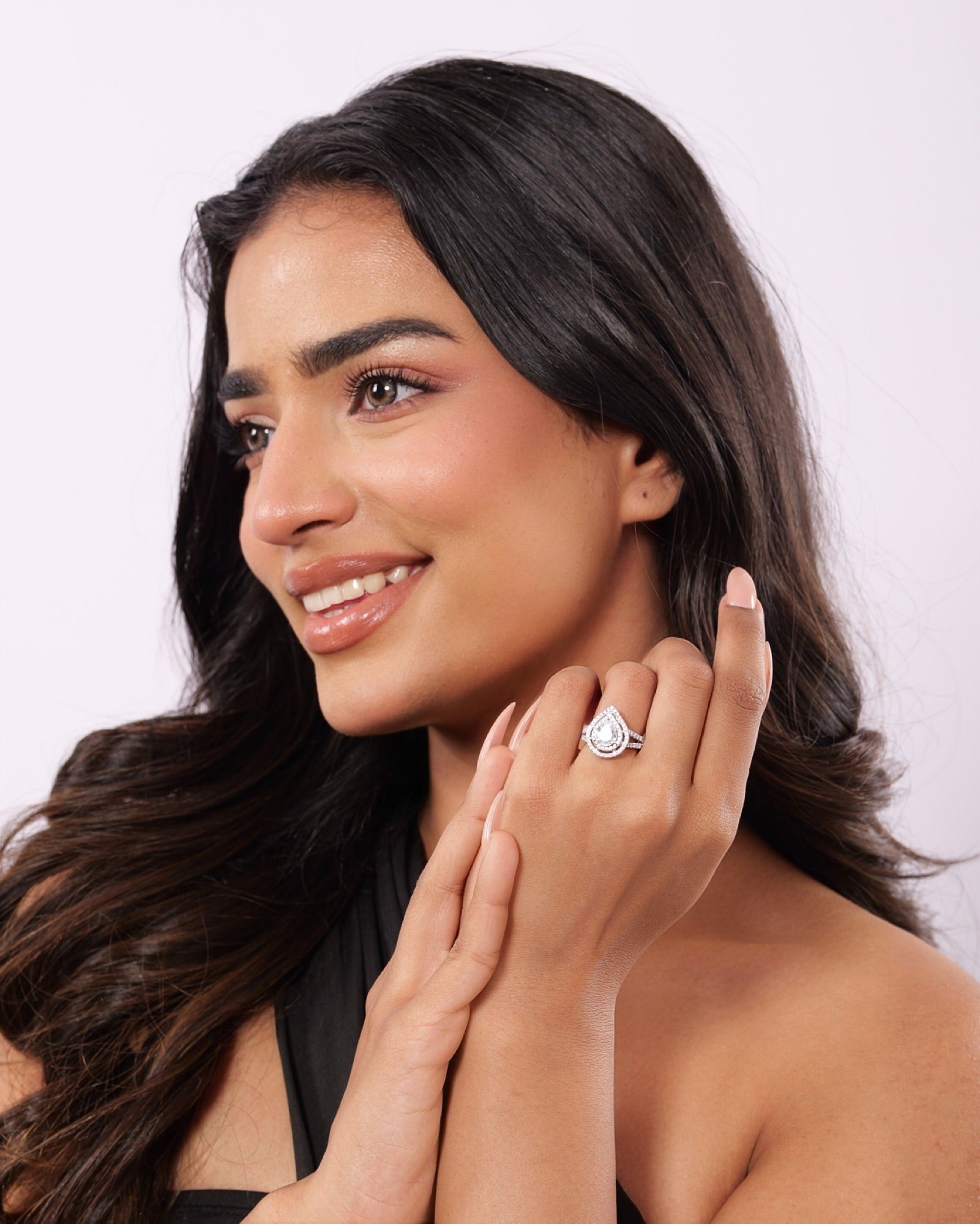 Empress Double Halo Ring