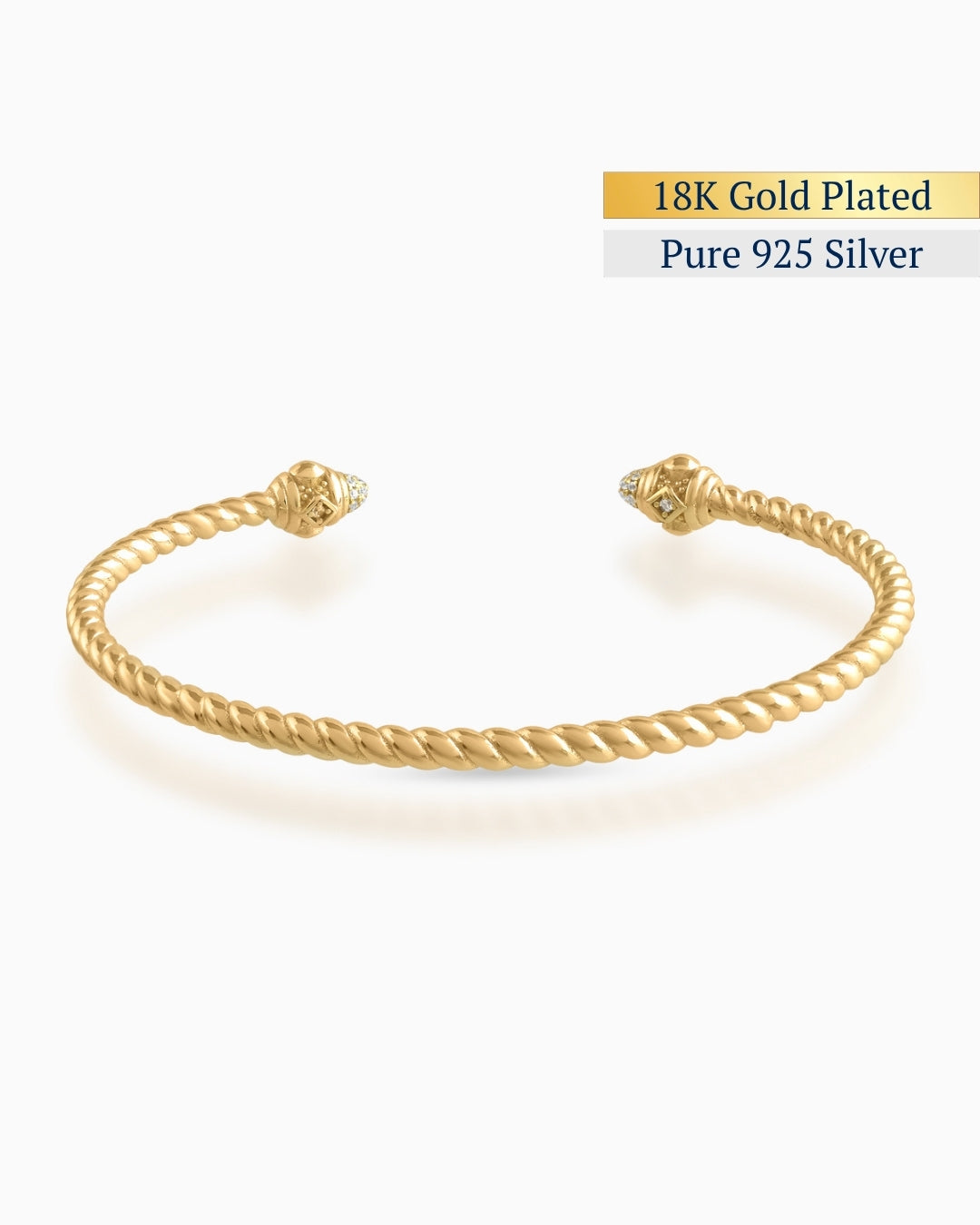 Torque Cuff Bracelet