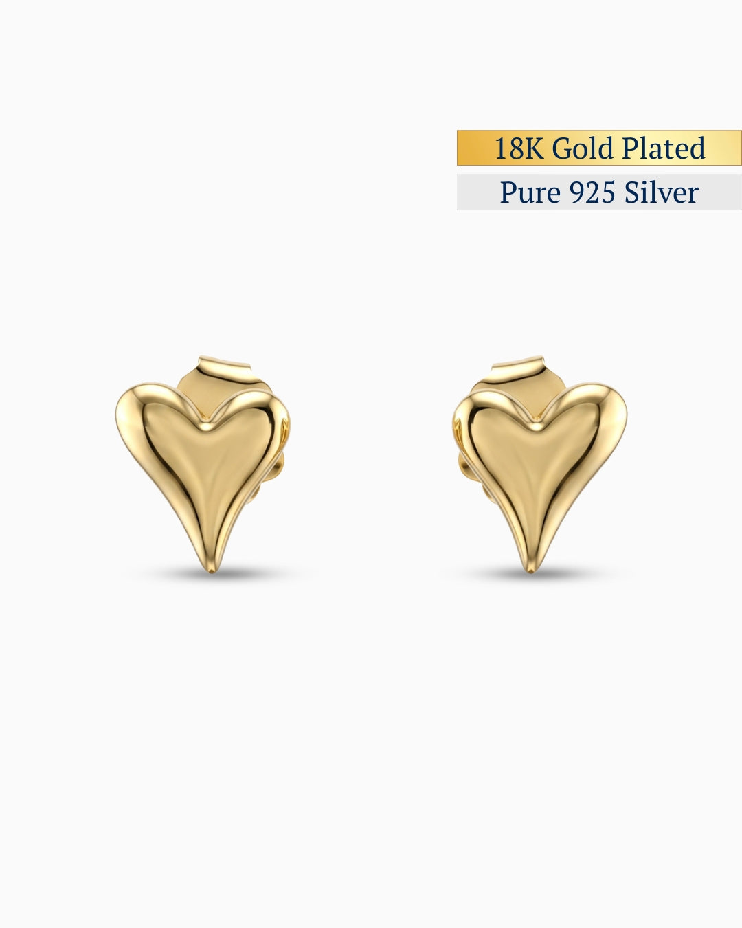 Coeur Studs Earrings