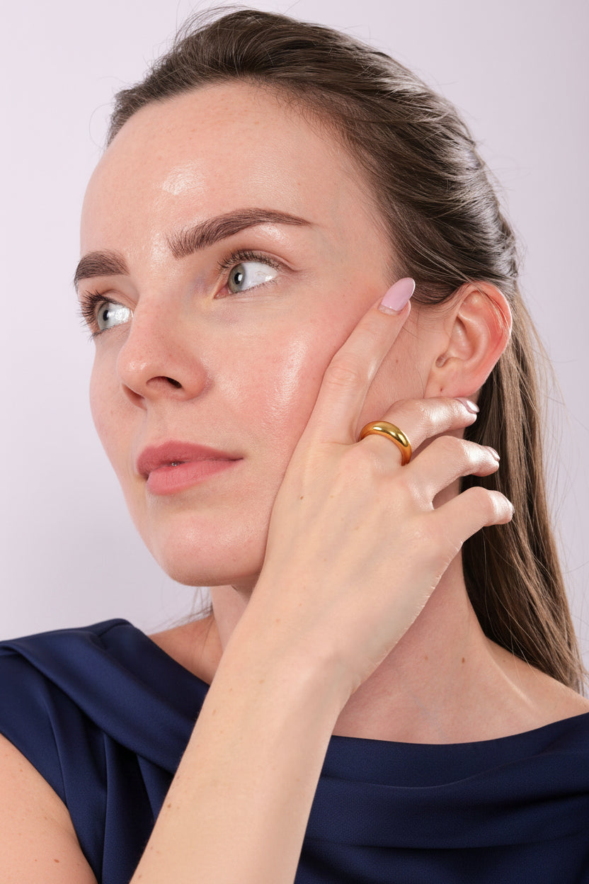 Lune Dome Ring