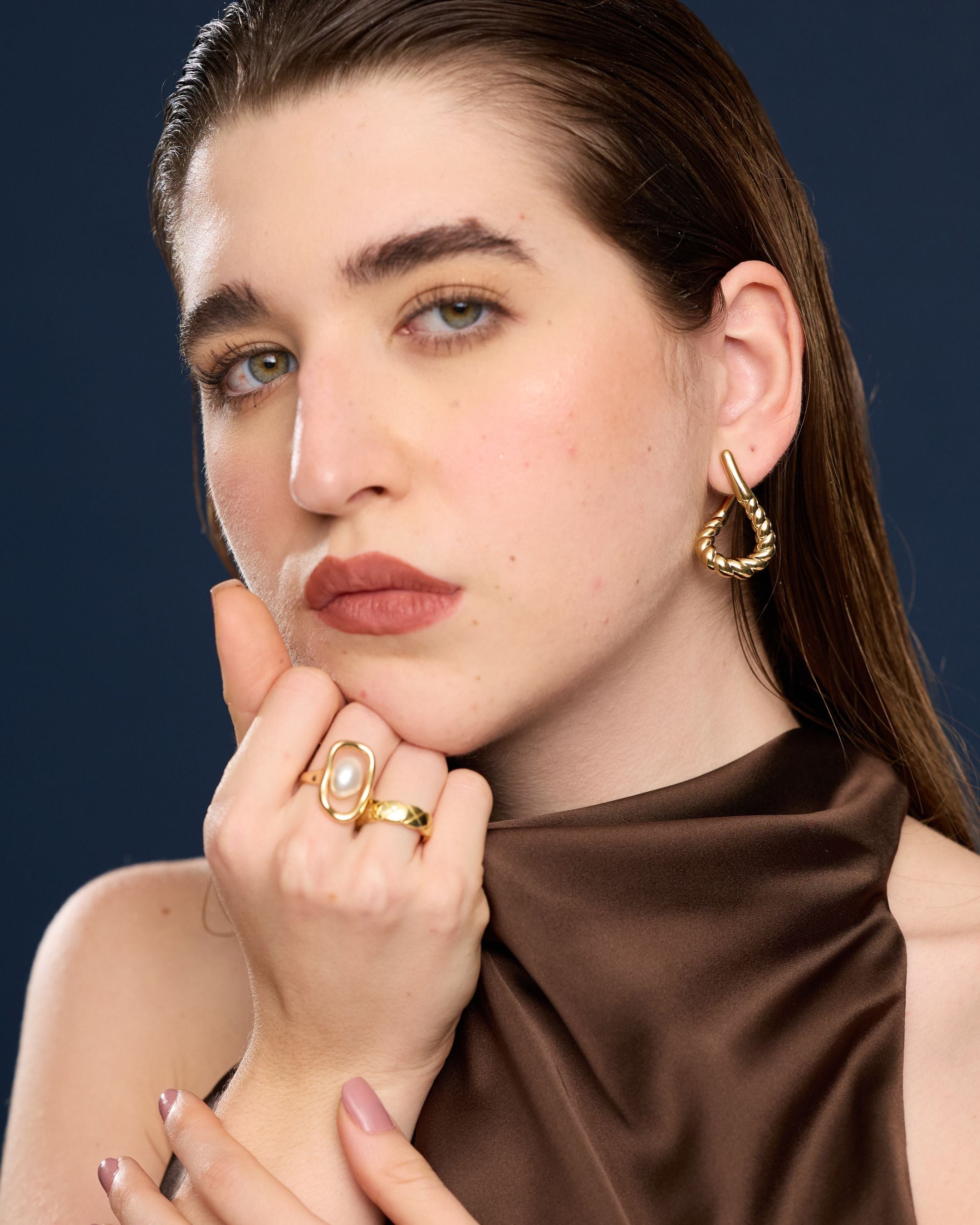 Arche Pearl Cocktail Ring