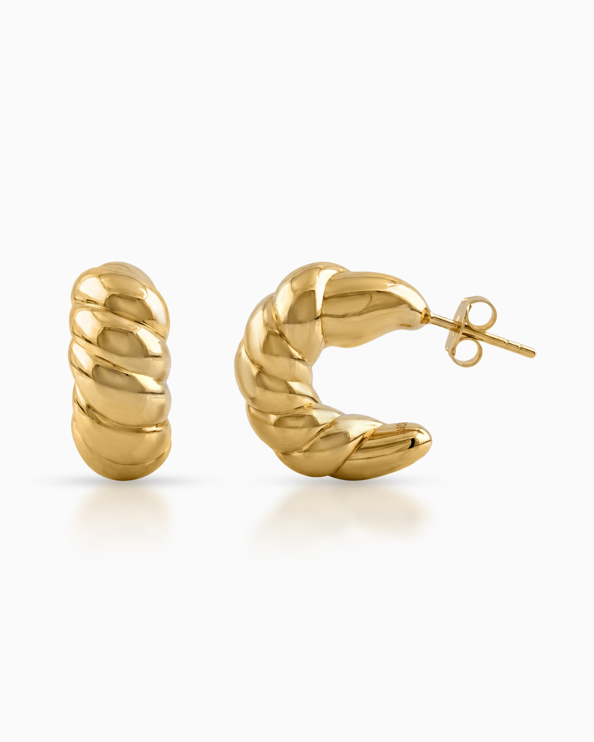 Croissant dome hoops