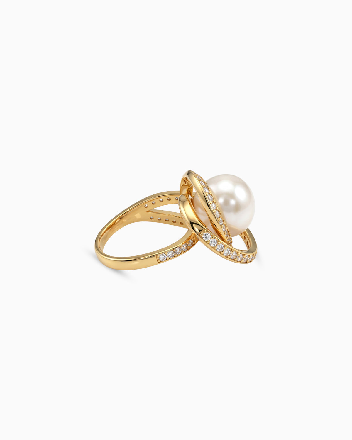 Celeste Pearl Cocktail Ring