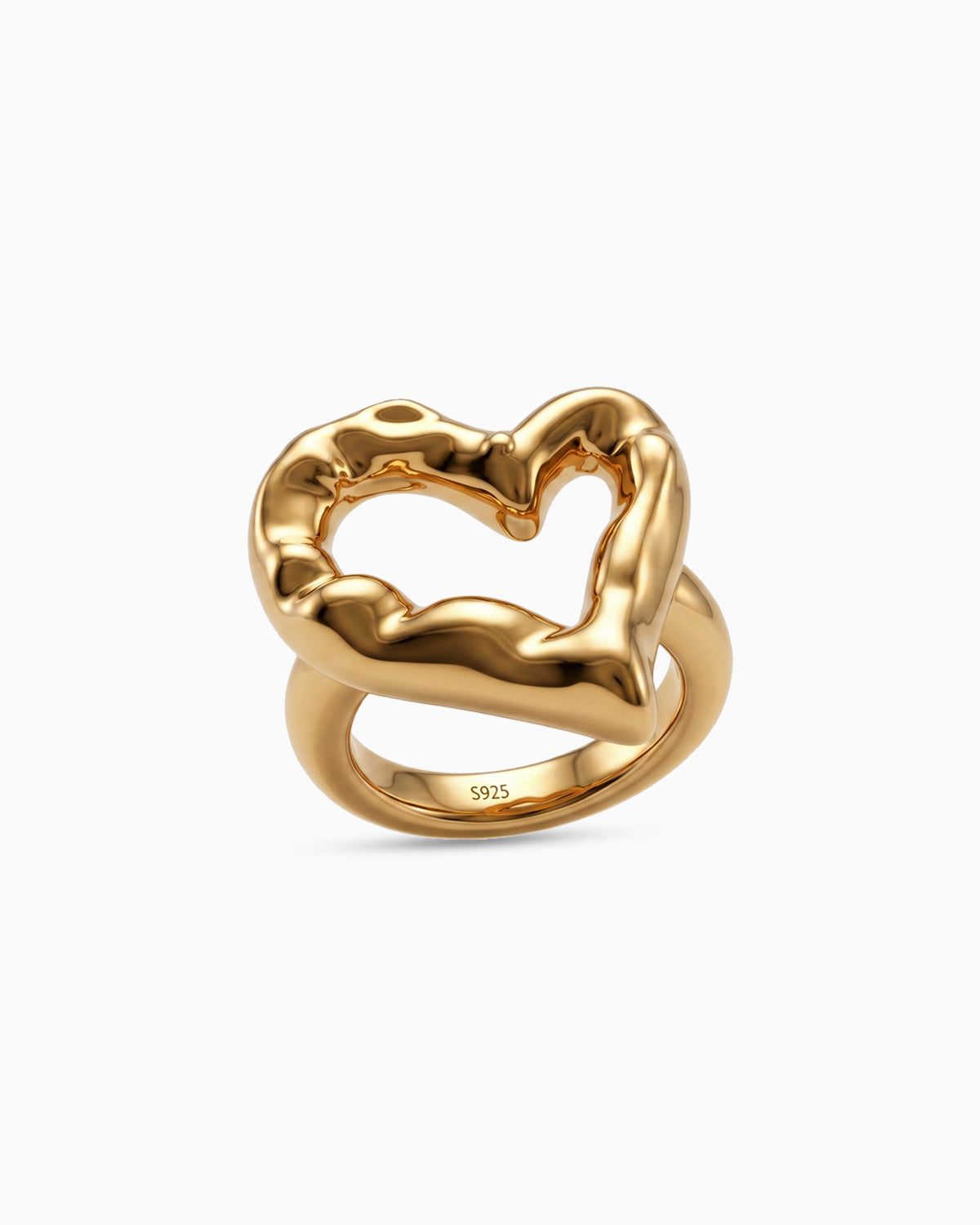 Brut Heart Ring
