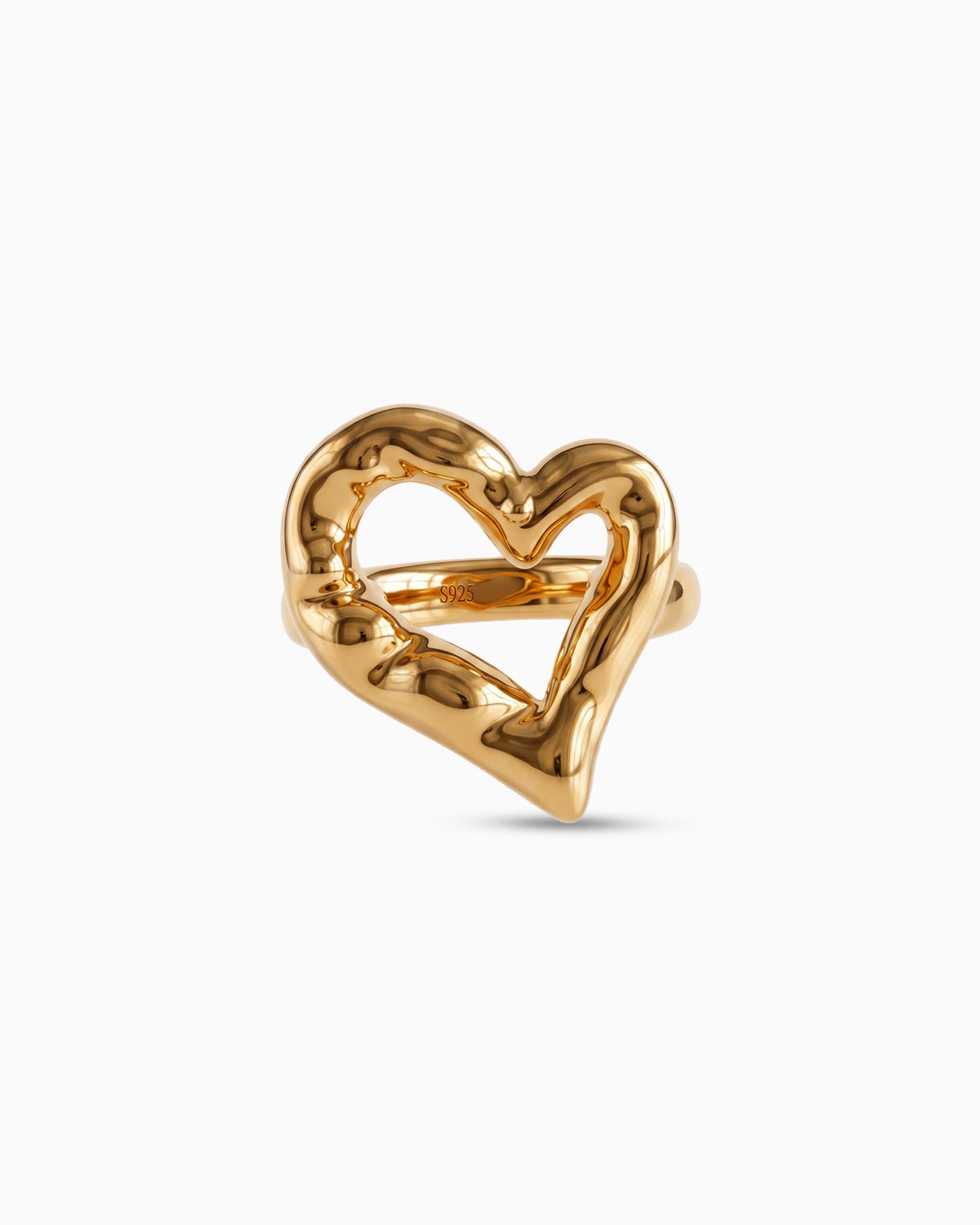 Brut Heart Ring