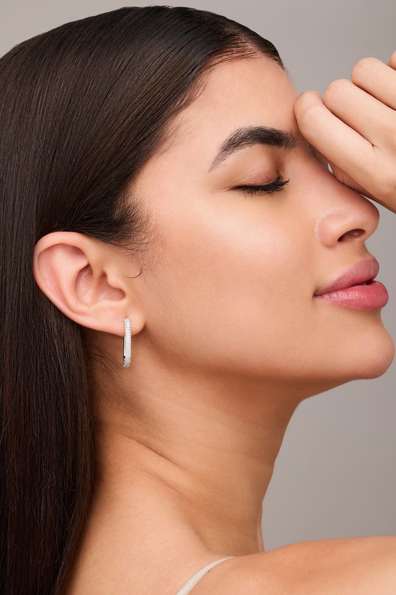 Frost Hoop Earrings