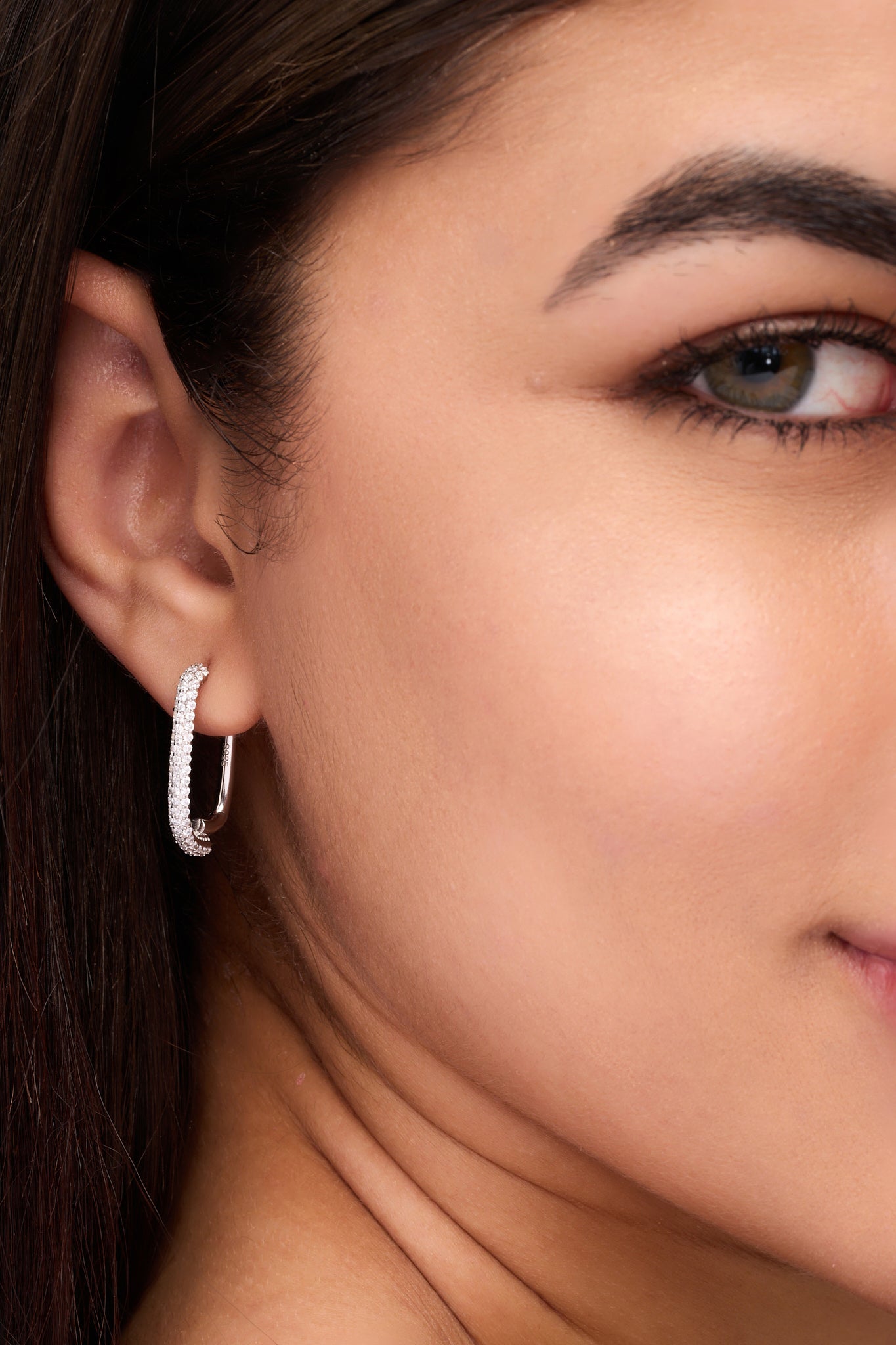 Frost Hoop Earrings