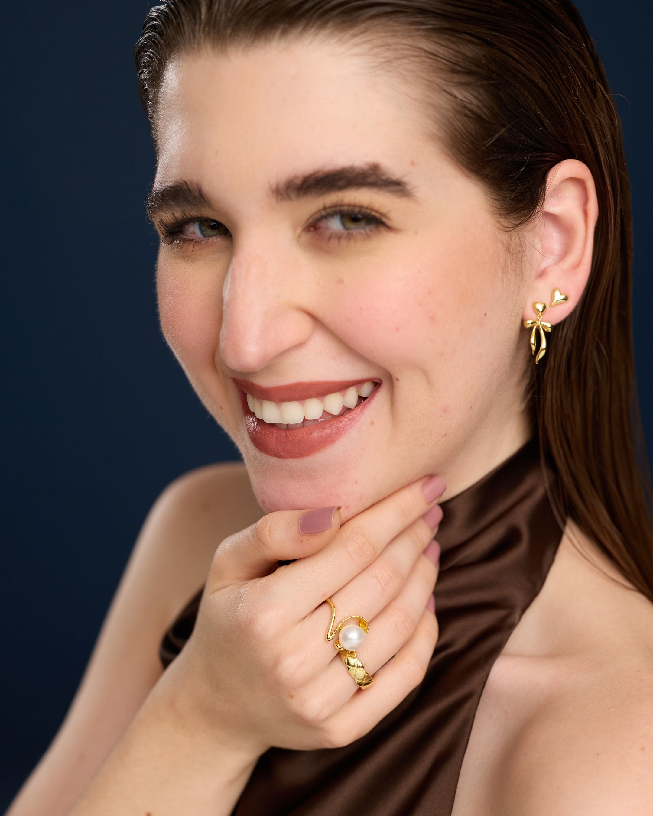 Coeur Studs Earrings
