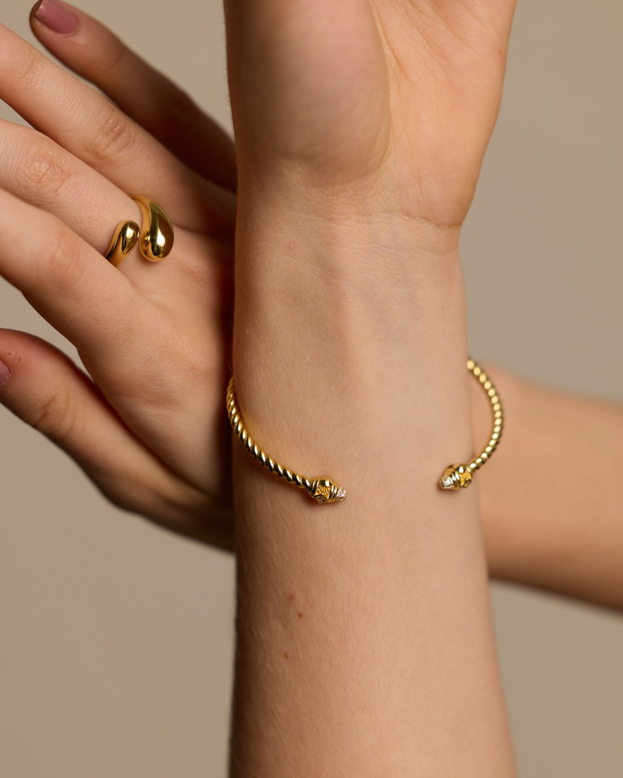 Torque Cuff Bracelet