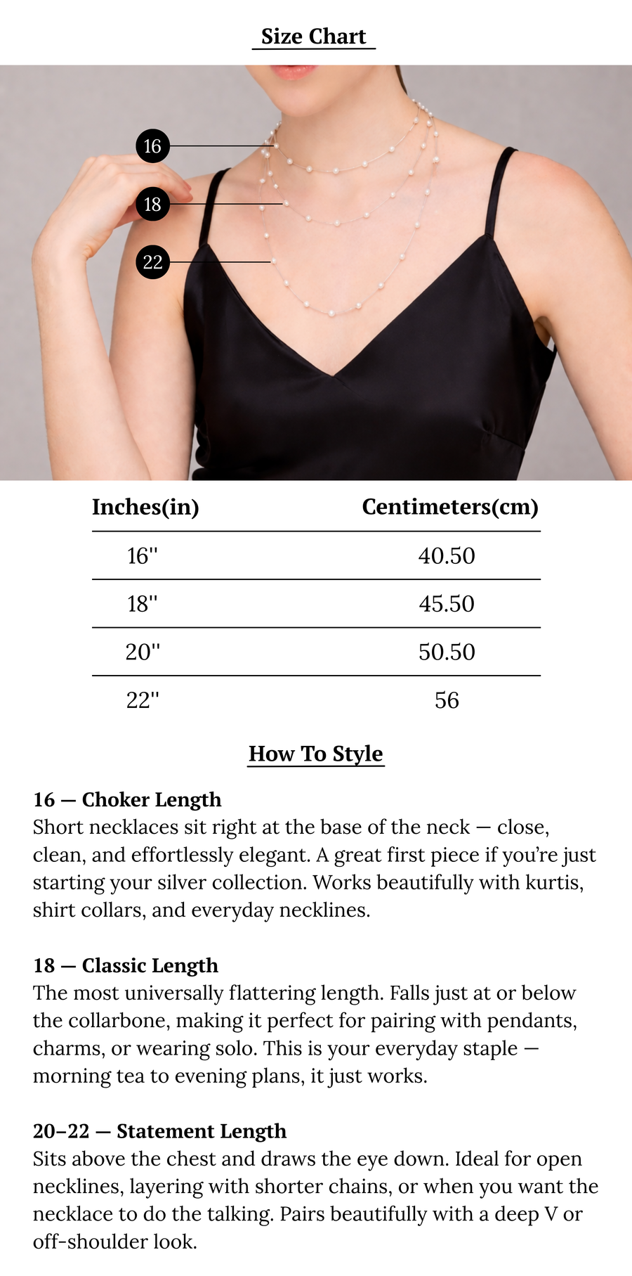 Size Guide