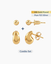 Melts x Sphere Set - 18k Gold Plated