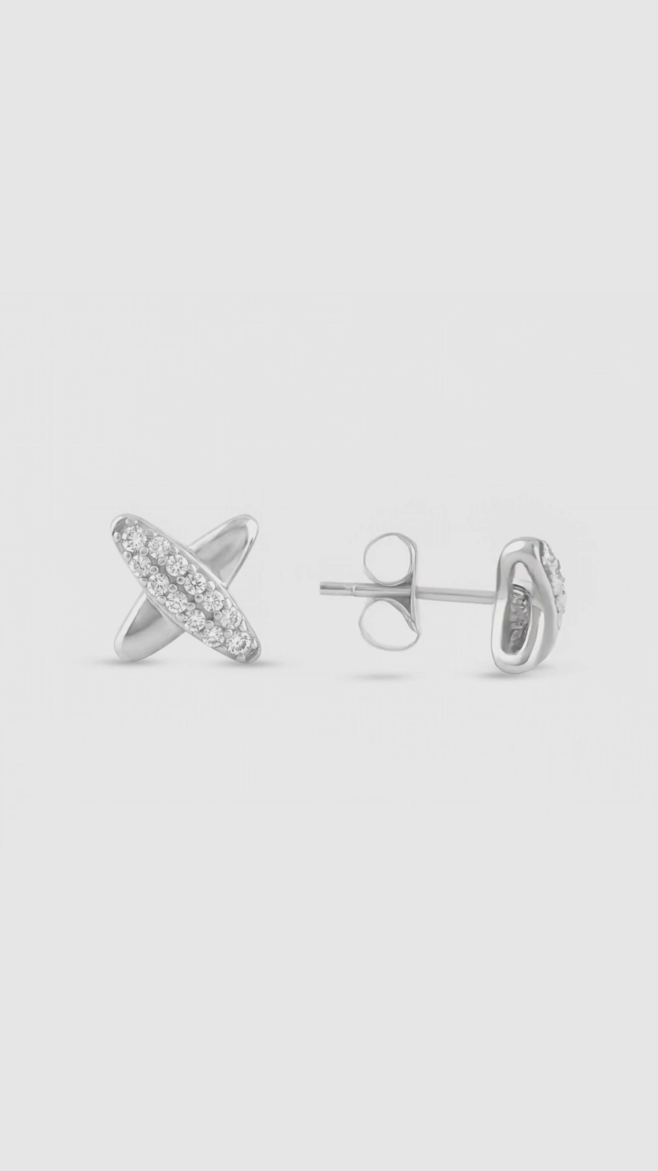 Video laden: Axis Studs Earrings